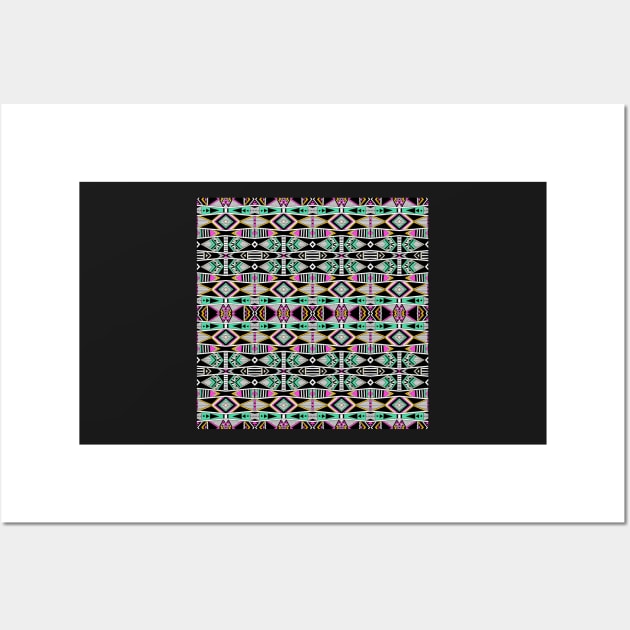 80's Tribe Stripes Wall Art by KirstenStar 